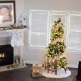 thumbnail image 5 of 1.2m Decoractive Wooden Picket Fence Miniature Christmas Xmas Tree Wedding Party Decoration (Carbonized), 5 of 6