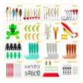 thumbnail image 2 of 181 Pcs Kit De Cebos De Señuelos De Pesca Lure Profesional Xtellar multicolor, 2 of 4