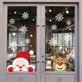 thumbnail image 4 of Pegatinas navideñas de Papá Noel para ventana, adornos de pared, colgante de Feliz Navidad para decoración del hogar, Feliz Año Nuevo 2021, 4 of 4