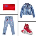thumbnail image 3 of Parche termoadhesivo, bordado, decoración, parches para coser para ropa, camisetas, jeans, 3 of 5