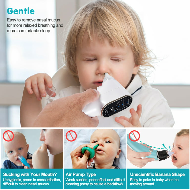 Eztotz Nose Hero - Baby Nose and Ear Cleaner Tool - Made in USA 100% Soft  Flexible Rubber Infant Booger Picker - Essential Baby Care Products - Nasal  Boogie Sucker Tool - Safe, BPA Free Teal