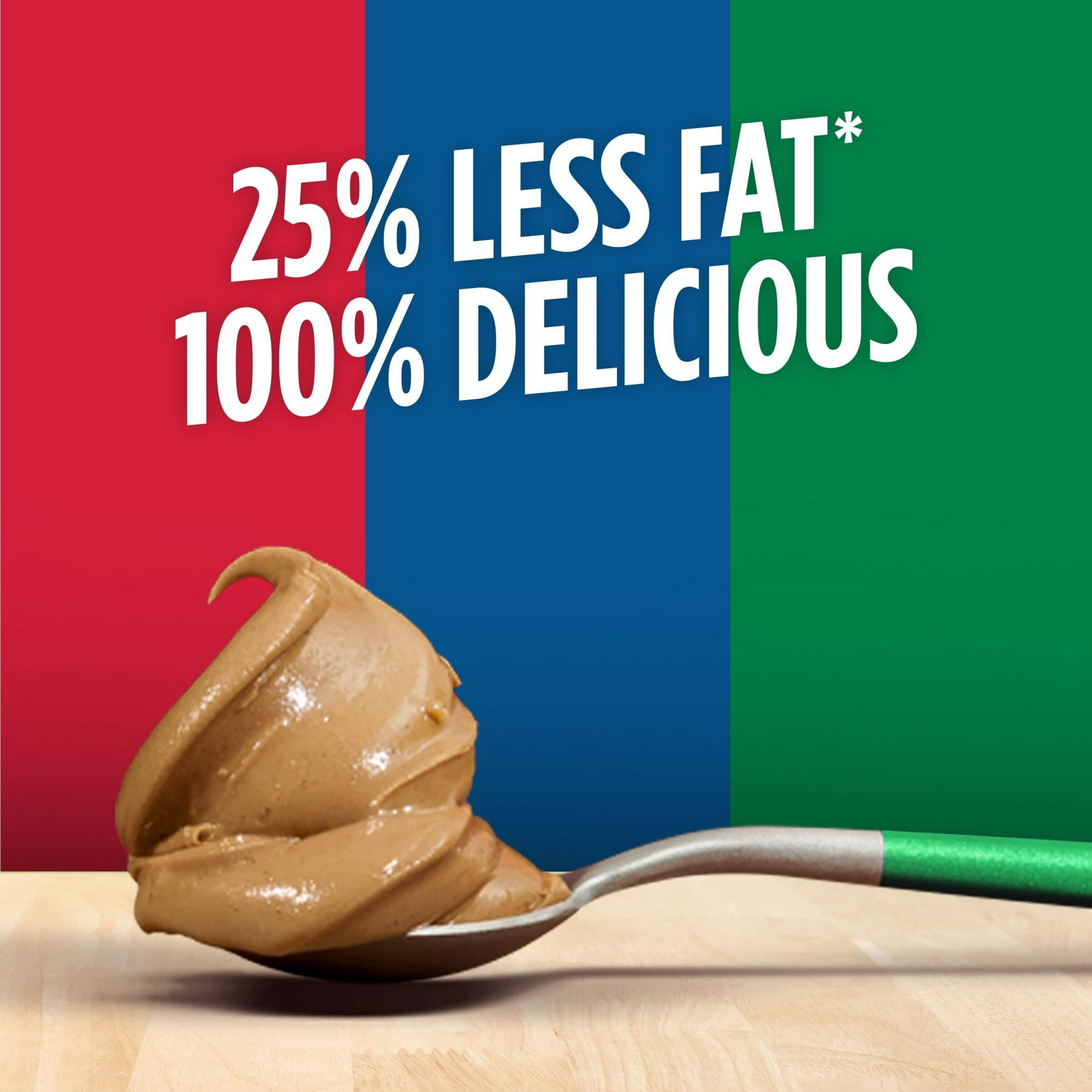 Jif Reduced Fat Creamy Peanut Butter Spread - 60% Peanuts, 16 ozs