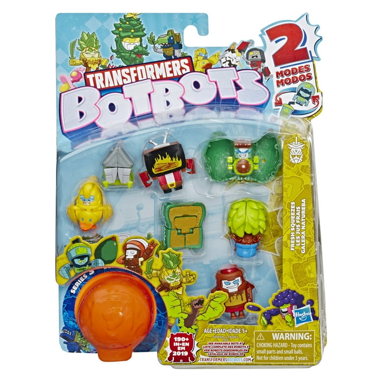 Transformers Botbots Series 4 Fresh Squeezes - Complete Set of 5 Transformers Botbots Series 4 Fresh Squeezes - Complete Set of 5