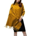 thumbnail image 4 of Winter Women Warm Scarf Long Shawl Large Scarves Cold Weather Thick Blanket Colorful Gift, 4 of 7