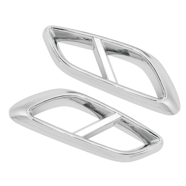 Pair Car Exhaust Mufflers Cover, Stylish and Scratch Resistant Tailpipe Trim