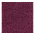 thumbnail image 5 of Unique Loom Solid Shag Collection Area Rug (7' 10" Square Eggplant Purple), 5 of 7