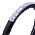 thumbnail image 4 of Funda Cubrevolante Diamante Azul Bling Línea Premium negro, 4 of 10
