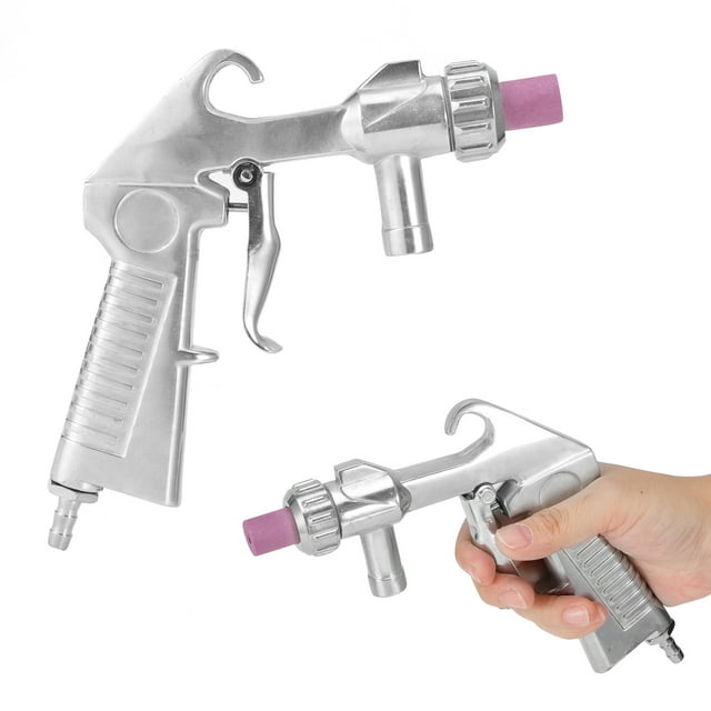 Home Decoration Accessories,Pneumatic Sand Blaster Handheld Sandblasting Tool Sand Blaster Eco-Friendly Materials