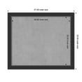 thumbnail image 4 of Amanti Art Corvino Black Narrow Framed Magnetic Board 27 x 23 in., 4 of 7