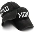 thumbnail image 1 of XINQIHANG Mom and Dad Hats Fathers Day Mom Dad Gifts Hat Embroidered Adjustable Baseball Caps Gift for Couples Parents, 1 of 7