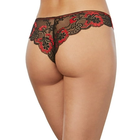 

Dreamgirl Cross-Dye Lace Cheeky Panty