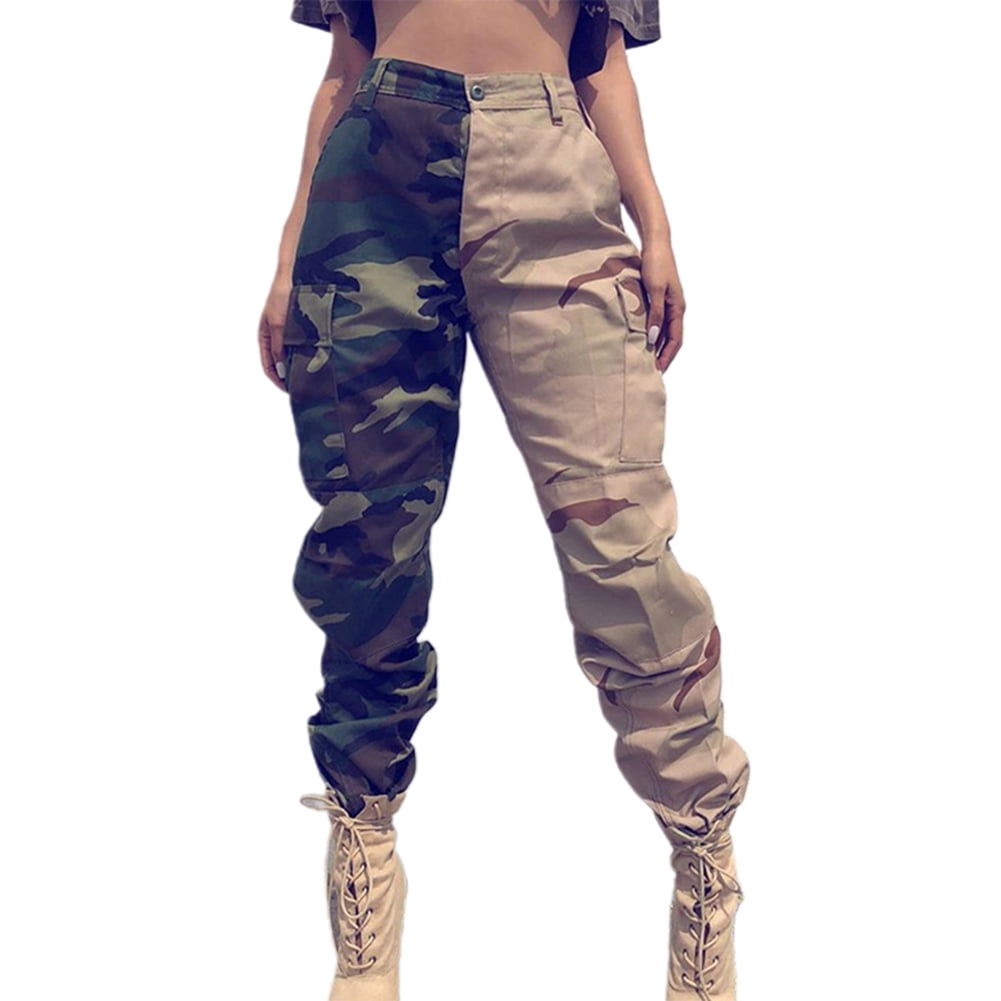 camo baggy cargo pants