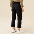 thumbnail image 6 of Kids Linen C𝐚pri Pants 2026 Summer Trendy Cropped Trouser Beach Casual Fashion Capris Clothes Straight Leg Loose Sweatpant, 6 of 7