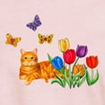thumbnail image 3 of CafePress - Orange Cat In Tulips T Shirt - Women's Classic T-Shirt, 3 of 4
