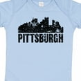 thumbnail image 4 of Inktastic Pittsburgh Skyline Grunge Boys or Girls Baby Bodysuit, 4 of 5