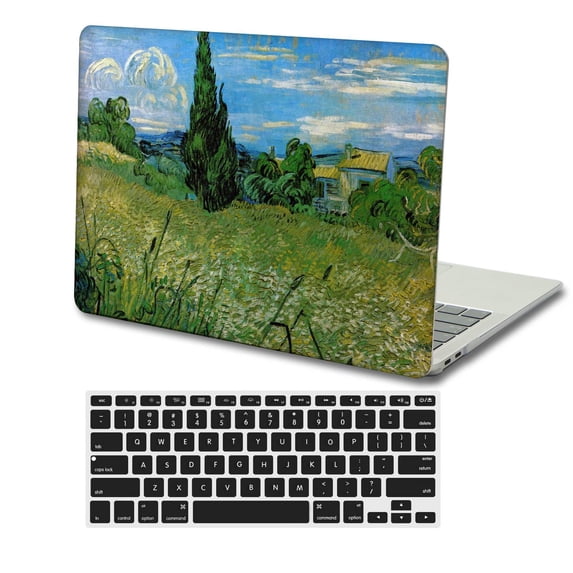 KSK KAISHEK Protective Case Hard Cover Compatible with MacBook Air 13.6" 2022.0 A2681 m2 + Black Keyboard Cover, Painting 15_1