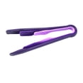 thumbnail image 3 of Pinza para servir pan, pinzas ligeras antideslizantes, utensilios de cocina, pinzas para ensalada, pinzas para alimentos, pinzas para pasteles, Púrpura, 3 of 9