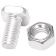 thumbnail image 1 of 200 piezas M6X12 mm, tuercas de invernadero y tuercas de cabeza cuadrada, kit de reparación de invernaderos, piezas de repuesto para jardín, 1 of 5