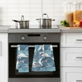 thumbnail image 4 of Many Sharks Cotton Face Towel Soft Hand Towel Absorbent Bathroom Towel for Kitchen Hotel, 4 of 7
