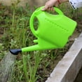 thumbnail image 4 of Holloyiver Watering Can 5L for Indoor Plants, Garden Watering Cans Outdoor Plant House Flower, Large Plastic Watering Can with Long Spout Sprinkler Head (Green), 4 of 5