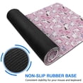 thumbnail image 6 of Long Mouse Pads for Desk,Pink Cartoon Unicorn Heart Pattern Desk Mats on Top Of Desks, Desk Mouse Pad Extra Large with 3mm Non-Slip Base and Stitched Edge for Gaming,Office,Work,Home 47.3"x23.6", 6 of 6