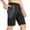 Dark Gray, variant on BROKIG Mens Sidelock Gym Workout Running Shorts With Pockets (Large, Dark Gray)