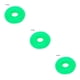 thumbnail image 2 of Greeniant Pet Chew Toy Training Squeak Ring Ball TPR Molar Sound Juego Interactivo Juguete, Verde, S verde S 3piezas, 2 of 6