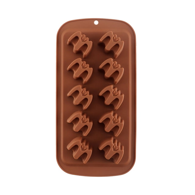 Halloween Baking Mold Set I For Cake Chocolate Candy Skull Pumpkin Design Diy Baking Decoration 10 Cavities I