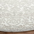 thumbnail image 3 of SAFAVIEH Trace Donna Floral Area Rug, Ivory/Natural, 6' x 6' Round, 3 of 8