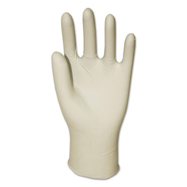 Boardwalk 351LCT Powder-Free Latex Exam Gloves- Large