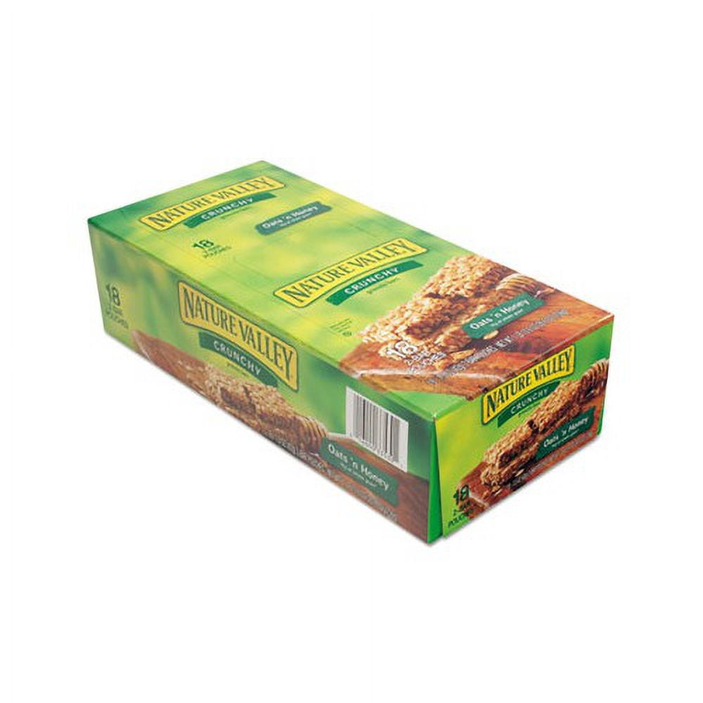 Granola Bars Oats'n Honey Cereal, 1.5 oz Bar, 18/Box