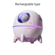thumbnail image 1 of 1pc 220ML Rechargeable Space Capsule Air Humidifier, USB Ultrasonic Cool Mist Aromatherapy Water Diffuser With Led Light Astronaut, 1 of 5