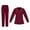 #-003Wine, variant on Hogleaql Womens Scrub Sets V Neck Solid Long Sleeve Jogger Suits with Multi Pockets Nurse Tops & Cargo Pant 2025 Medical Nursing Uniform Casual Workwear Scrub Sets Watermelon Red XL