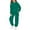 T-227Dark Green69, variant on MEZZALL Girls Tracksuit Winter Warm Pullover Hoodie With Pants Long Sleeve Sweatsuit Kids Casual Outfit Sets Letter Printed Jogger Two Piece Set Cozy Clothes Sets