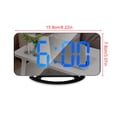 thumbnail image 3 of Methold Proyector portátil Reloj Despertador Digital Multifuncional Ajustable Linterna Led Espejo de Maquillaje Automático Blanco, Luz Roja Type5 NO5, 3 of 6