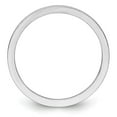 thumbnail image 2 of 14K White Gold 1.2mm Flat Polished Stackable Band Size 4.5, 2 of 6
