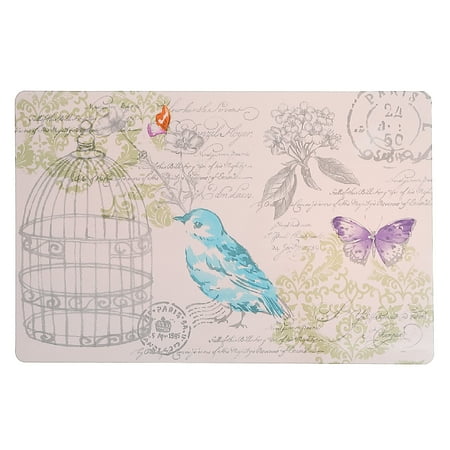 

Maison Concepts Plastic Placemat Birdcage - Set of 12 (10.75L X 16.75W X 1H)