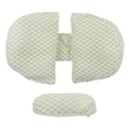 thumbnail image 1 of Almohada de cuña para embarazo, almohadas para dormir de lado, almohadas para embarazo, almohada de cuña de maternidad, rendimiento lleno de energía, 1 of 8