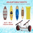 thumbnail image 3 of CoSoTower Chariot de Kayak Chariot de Kayak avec Largeur Ajustable Rouge, 3 of 7