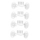 thumbnail image 5 of FESTFENDS 4Ud Gancho Giratorio Para Y Puertas De Inoxidable Con Resistente Y Duradero, 5 of 8