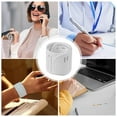 thumbnail image 6 of JingChun 1 Pack Silicone Memo Wristbands, Reusable Wearable Writable Erasable Slap Bracelet Notepad Memo Watchband with Ruler for Adult Student Teacher Nurse Daily Study Work Supplies, 6 of 6