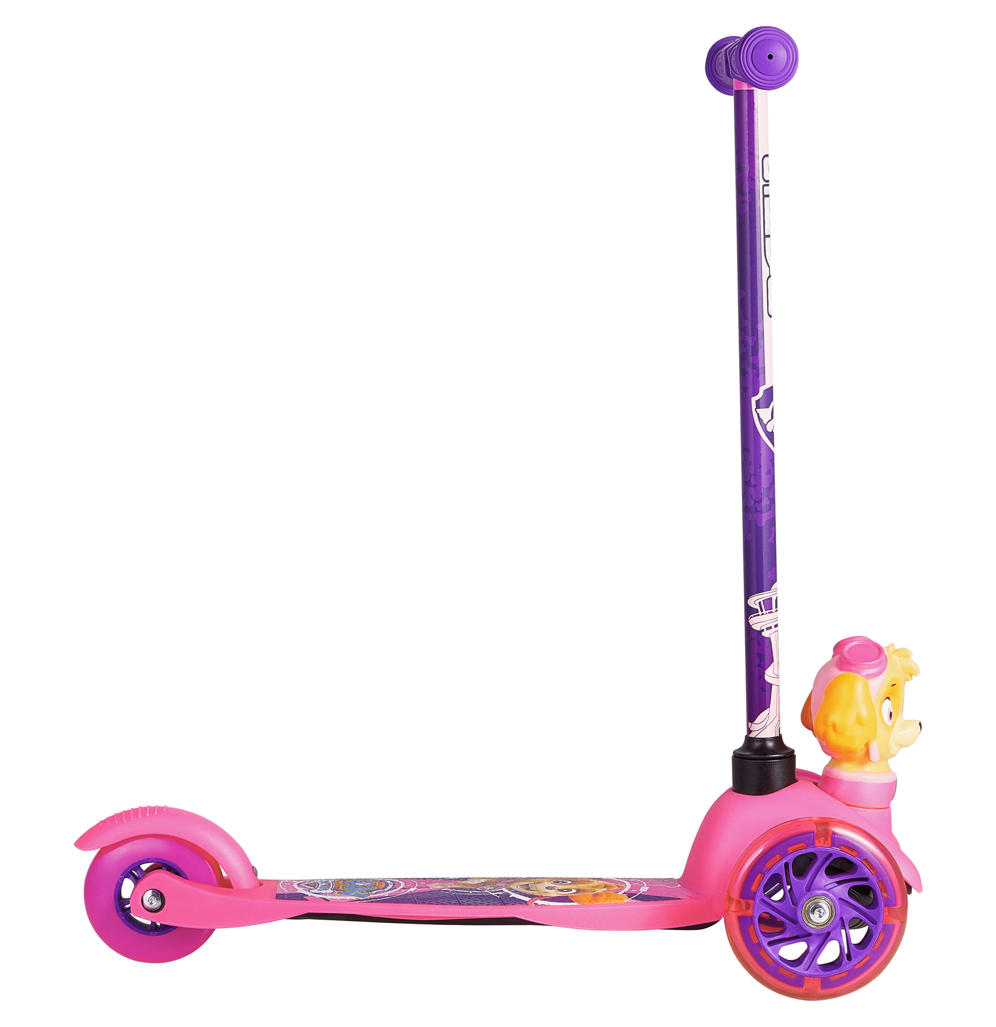 PAW Patrol Skye Ride-N-Glide 3-Wheel Kids Scooter, Pink photo 4