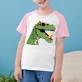 thumbnail image 3 of RXIRUCGD 2025 Vêtements d'Été pour Enfants Tout-Petits Garçons Filles Mode Mignon Col Rond Imprimé Manches Courtes Haut, 3 of 7