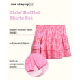 thumbnail image 2 of One Step Up Girls Scooter Skirts - 2 Pack Soft Breathable Pull-On Ruffled Skirts for Girls, 2 of 7