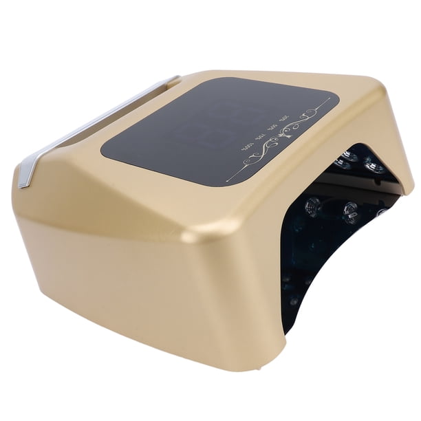 Lámpara De Uñas LED, Lámpara De Curado De Esmalte De Uñas Portátil De Oro De Curado Rápido Para El Hogar