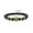 A, variant on EGNMCR Room Decor Home Decor 8mm Black Frosted Stone Antique Gold Antique Leopard Men's And Women's Stretchy Strings chain bracelet