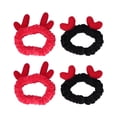 thumbnail image 1 of Diadema para lavar el cabello con forro polar coral para maquillaje, ideal para mujeres y niñas que se lavan la cara., 1 of 14