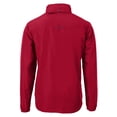 thumbnail image 3 of Men's Cutter & Buck Red Howard Bison Charter Eco Recycled Full-Zip Jacket, 3 of 3