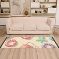 thumbnail image 2 of Yayeee Runner Rug for Bedroom 2'x6' Machine Washable Hallway Non Slip Mat, Beach Toys Pattern, 2 of 8