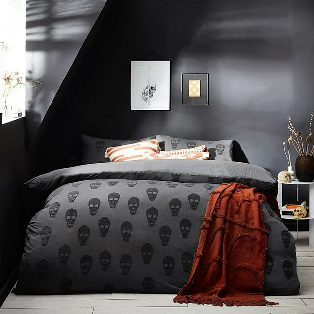 Tufted Cotton Duvet Cover Set